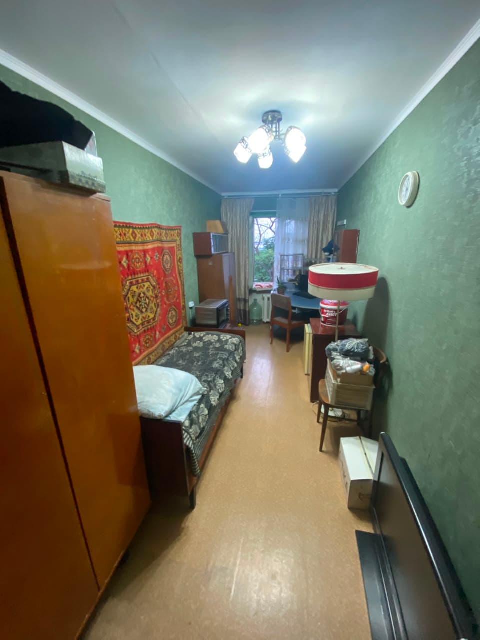 3 ком, Хрущёвка, 58 м2, этаж 4/4, Сост: Среднее