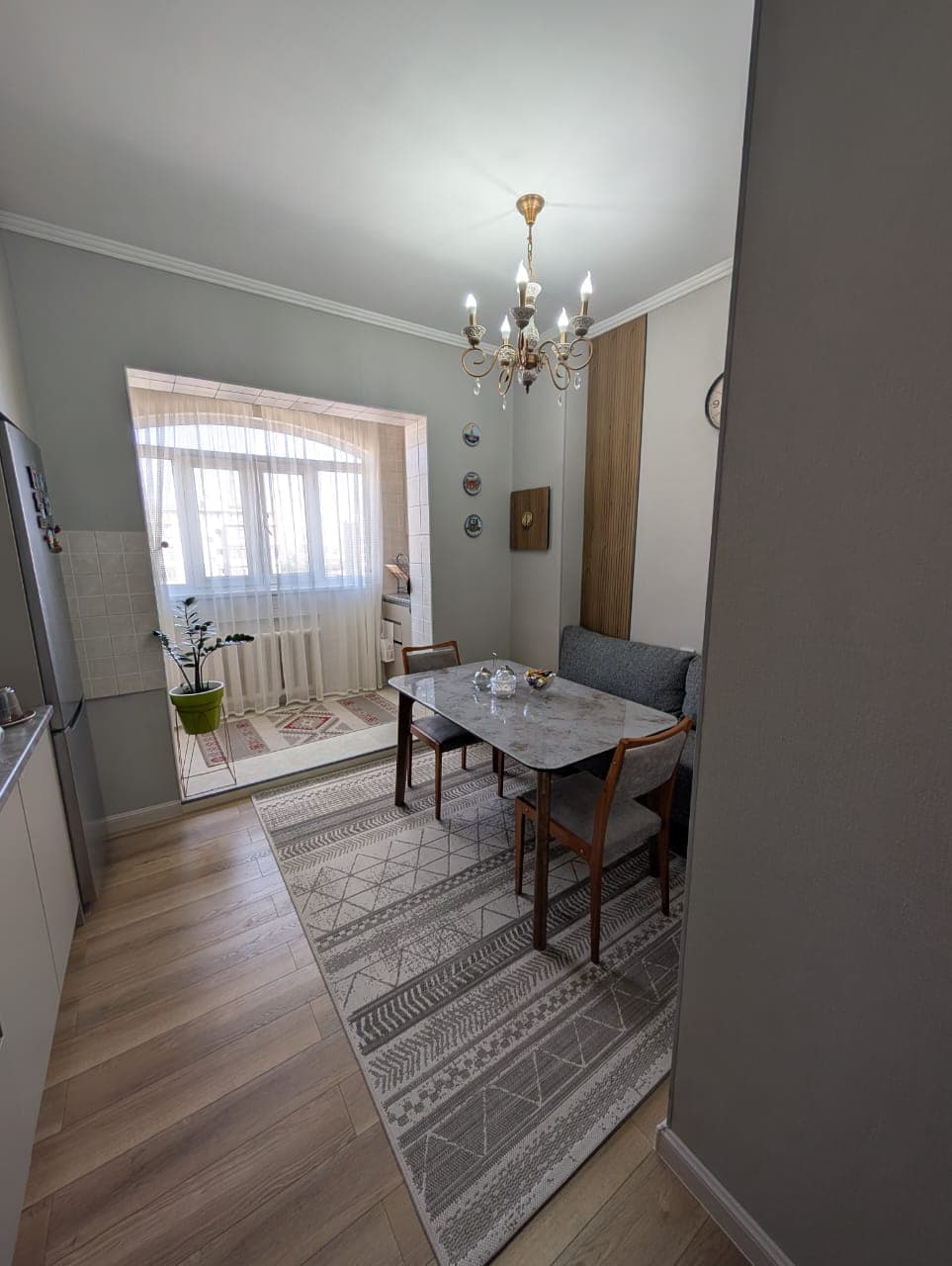 3 ком, 106 улучшенная, 106 м2, этаж 8/9, Сост: Евроремонт